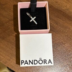 Pandora Silver Cross Necklace